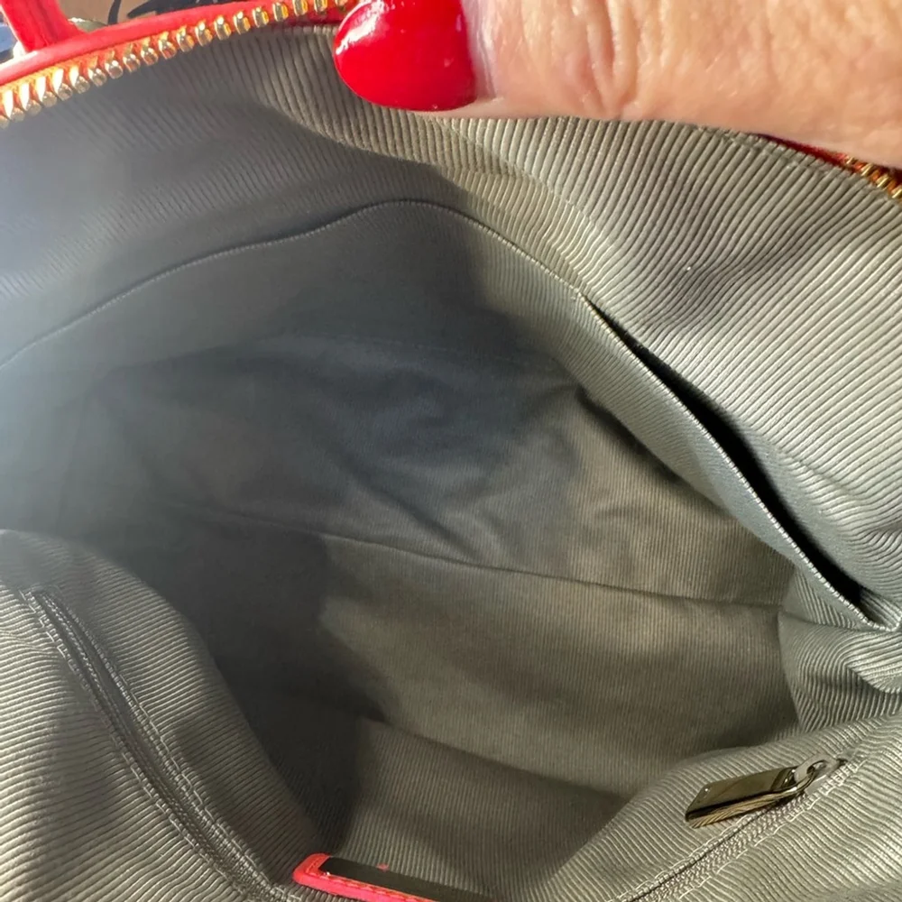 Furla Orange Crossbody 2 Way NWOT - Picture 7 of 12